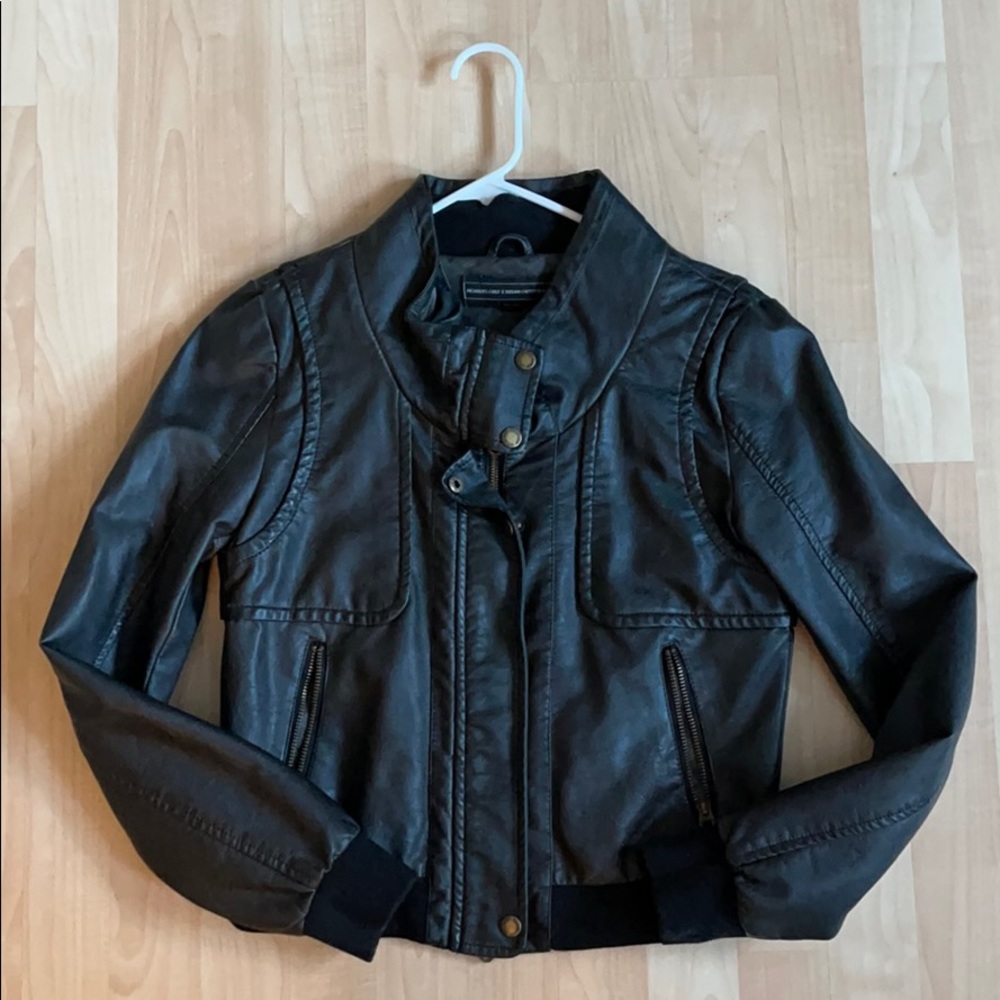 Members Only Faux Leather Jacket